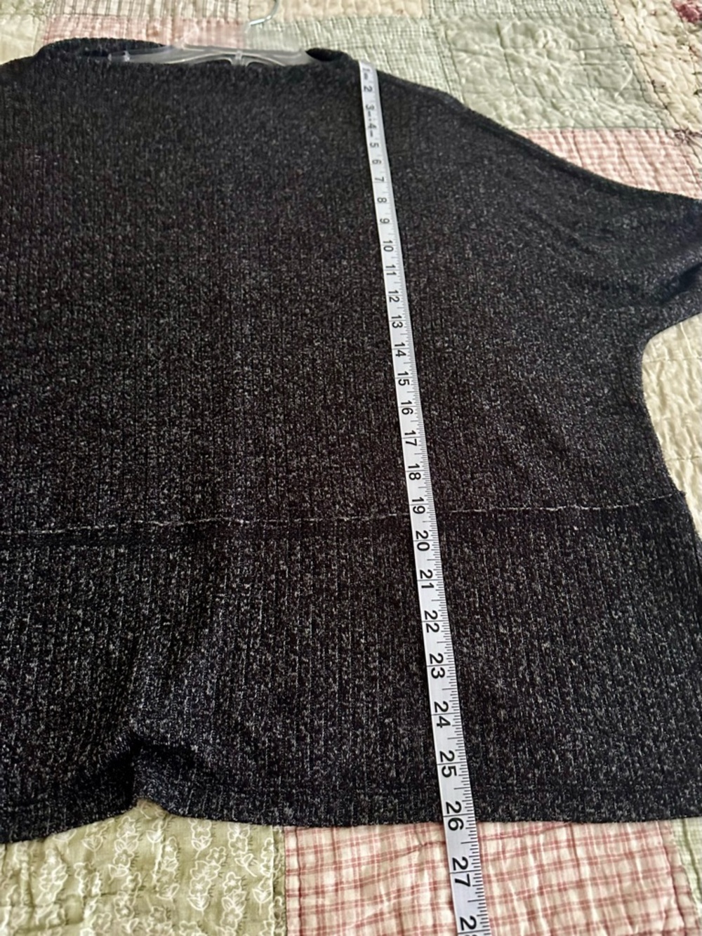 Maurices Black Ribbed Knit Pullover Sweater - Picture 7 of 7